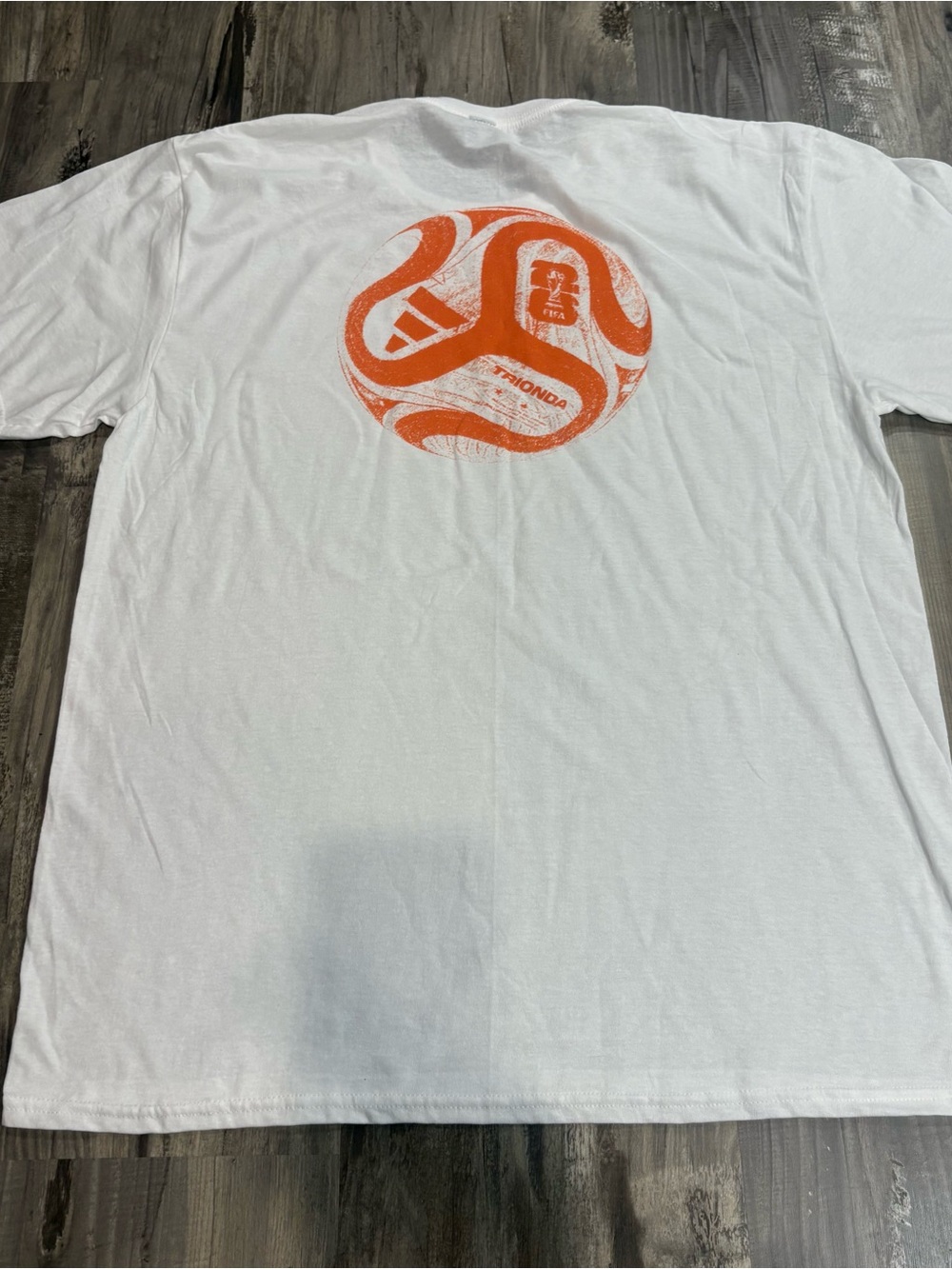 FIFA 2026 Soccer Futbol Home Depot Official Sponsor White Promotional shirt SZ L